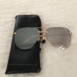 Quay Aviator Sunglasses